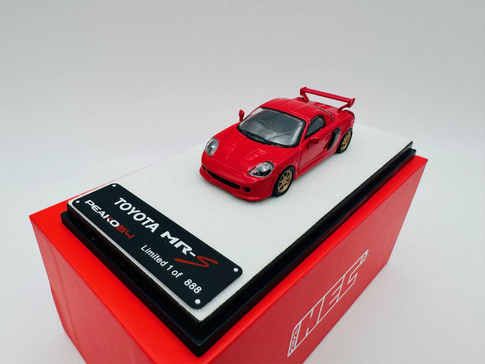Peako 1/64 Toyota MR-S Red HEC2025 Edition