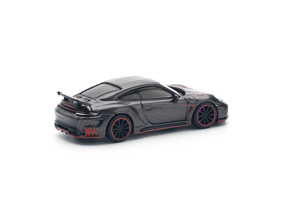 Pop Race 1/64 992 Stinger GTR Carbon Edition Red Line