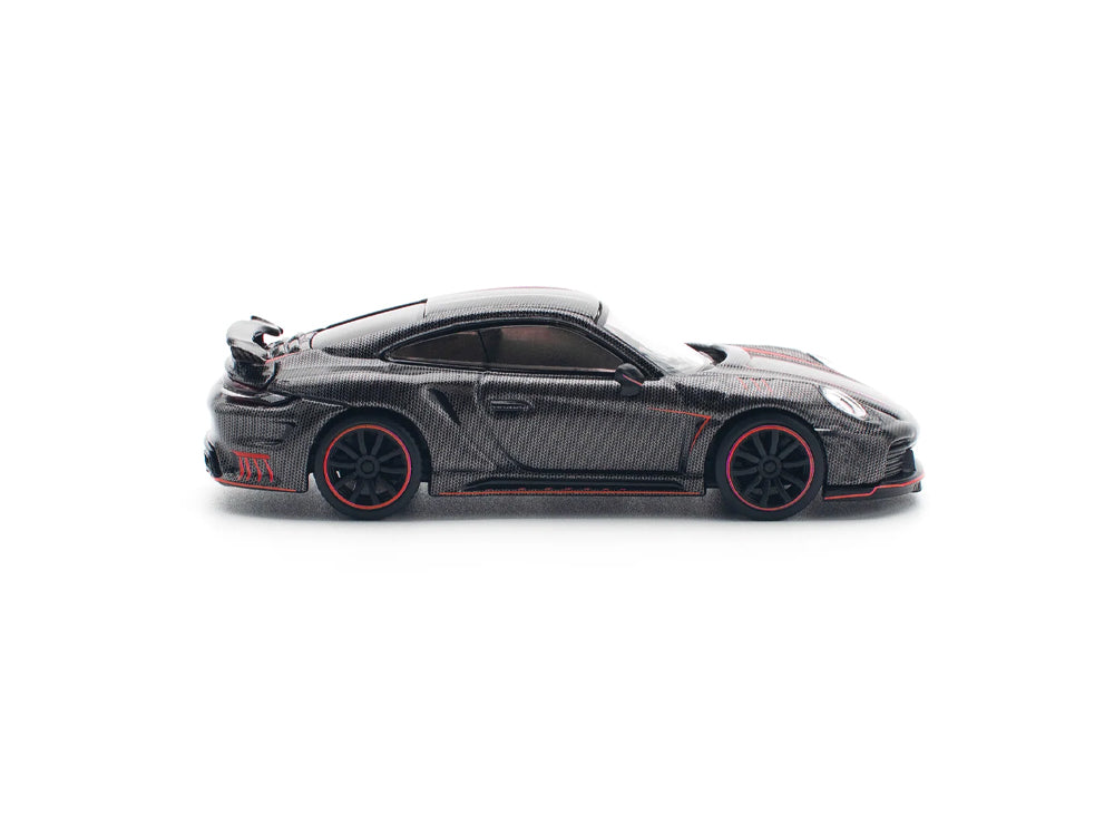 Pop Race 1/64 992 Stinger GTR Carbon Edition Red Line