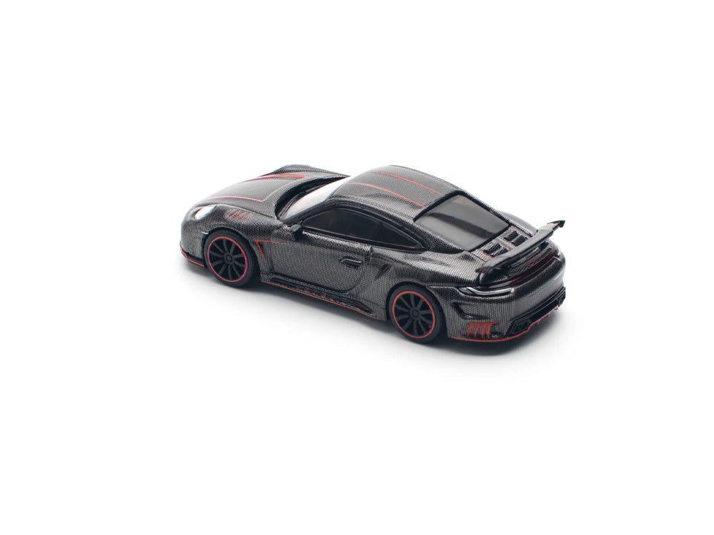 Pop Race 1/64 992 Stinger GTR Carbon Edition Red Line
