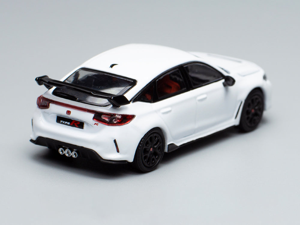 Pop Race 1/64 Honda Civic Type R FL5 Championship White - Diecast Toyz Australia