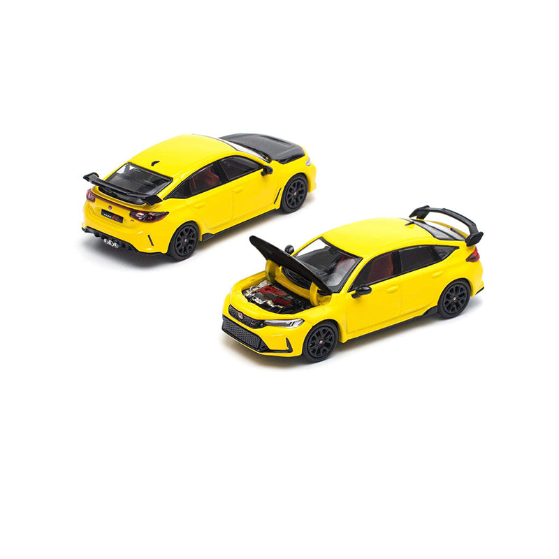 Pop Race 1/64 Honda Civic Type R FL5 Sunlight Yellow