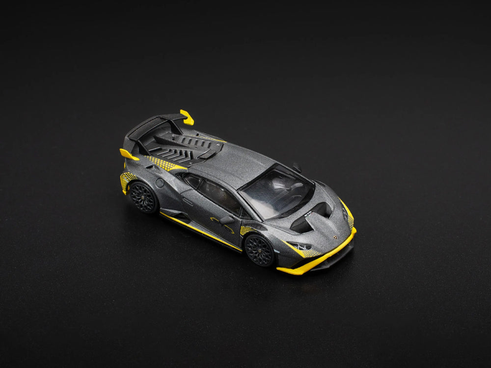 Pop Race 1/64 Lamborghini Huracan STO Matte Grey