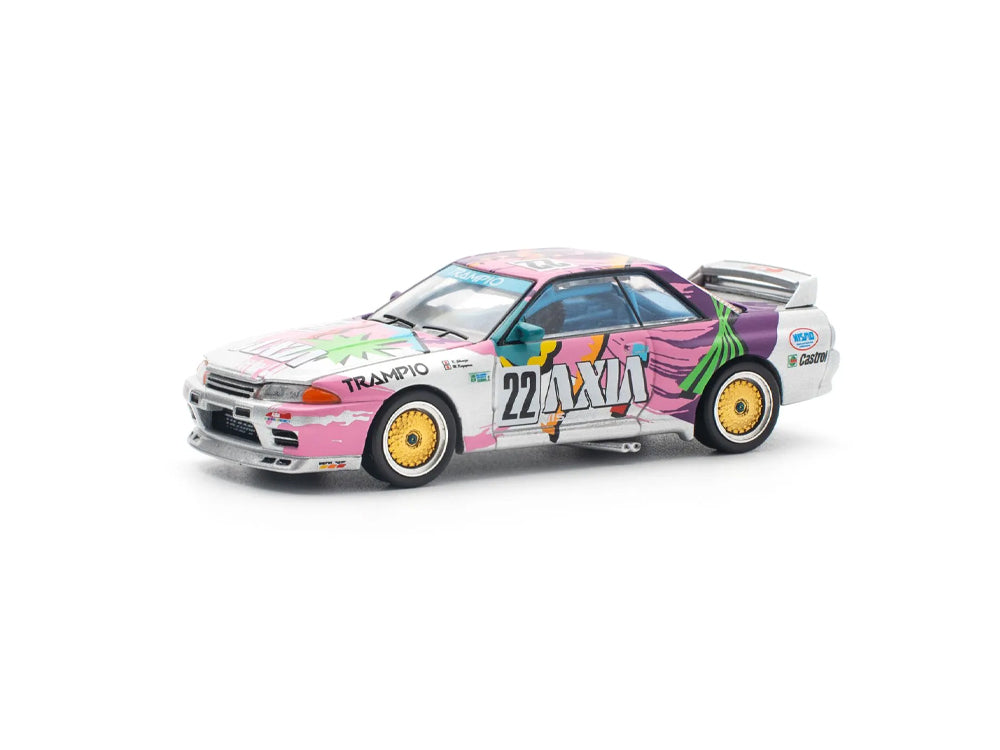 Pop Race 1/64 Nissan Skyline GT-R R32 #22 Group A AXIA Livery