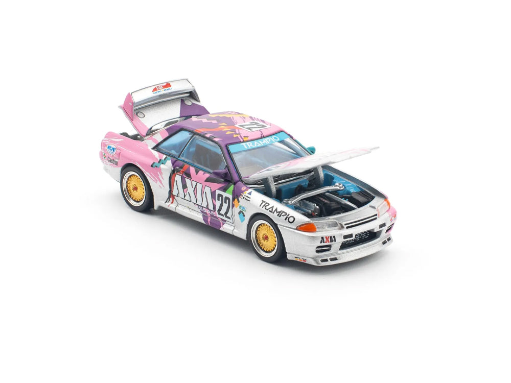Pop Race 1/64 Nissan Skyline GT-R R32 #22 Group A AXIA Livery