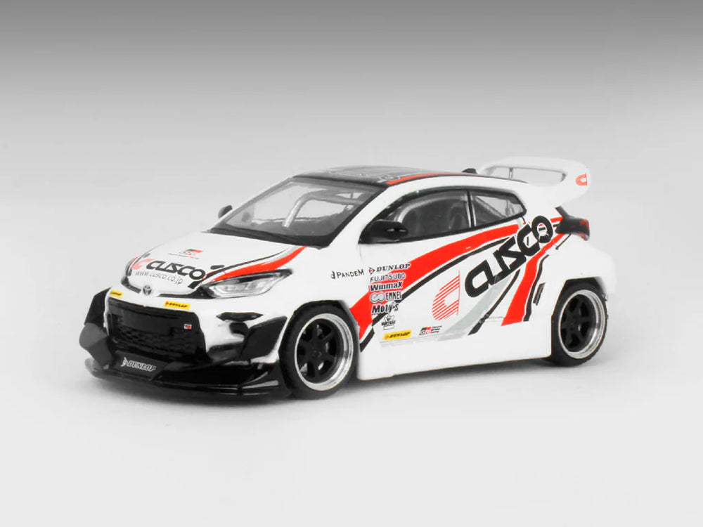 Pop Race 1/64 Toyota Pandem GR Yaris Cusco Livery - Diecast Toyz Australia