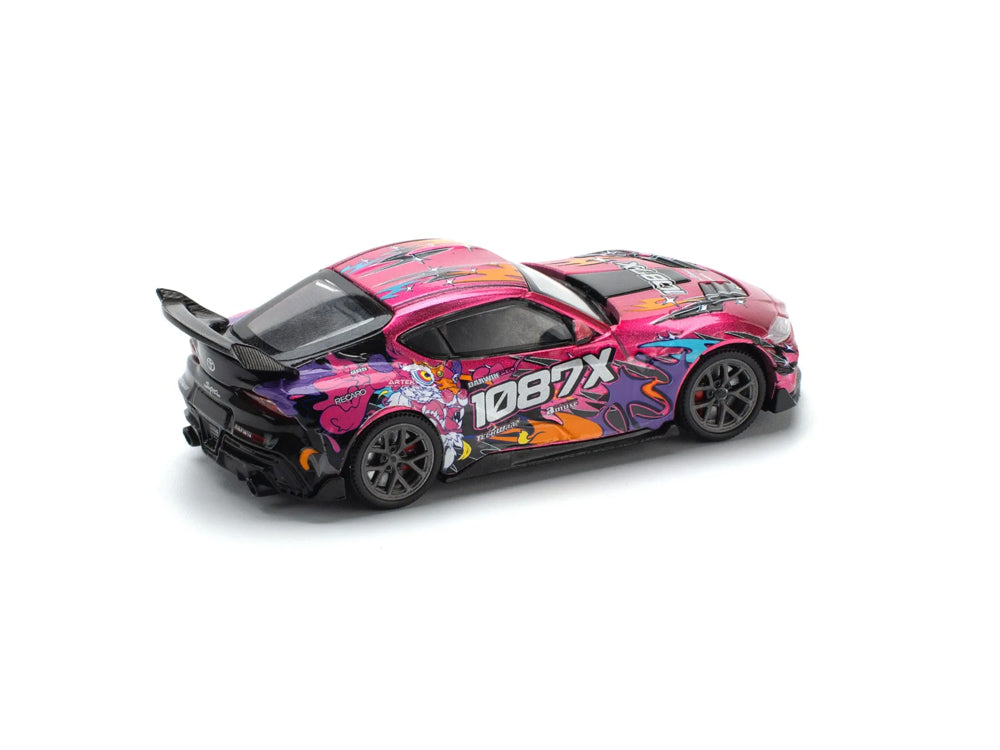 Pop Race 1/64 Toyota Supra GR A90 Darwin Pro 66G WWK 1087X Lion Dance
