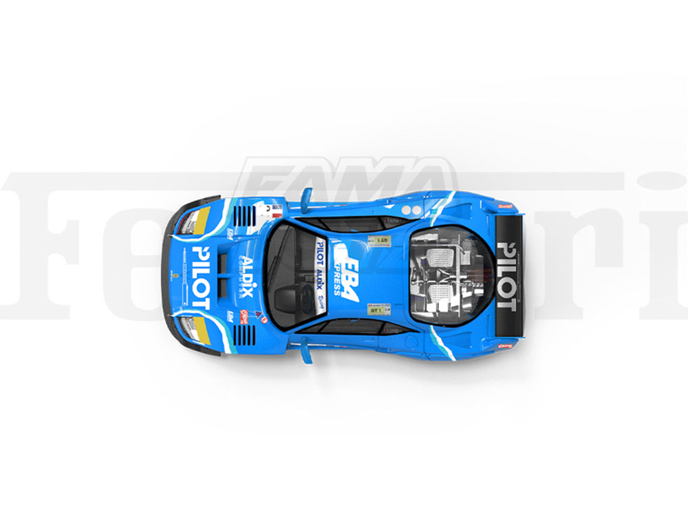 SUPCAR 1/64 Ferrari F40 Blue Racing Livery