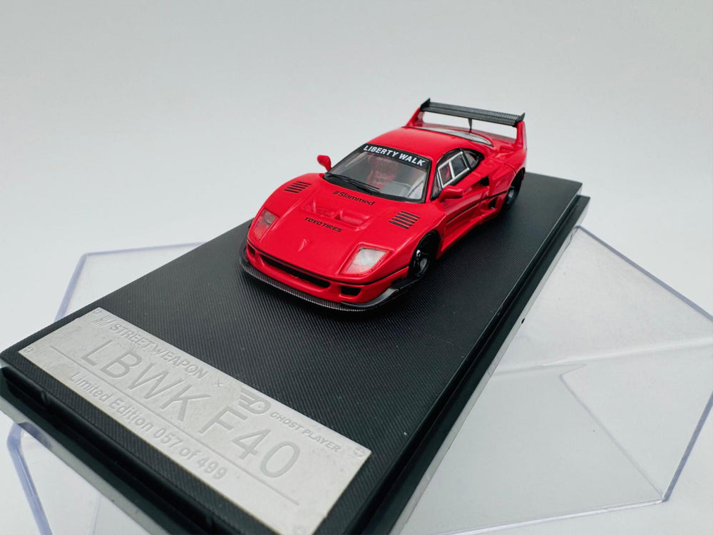 Street Weapon 1/64 LBWK F40 Red