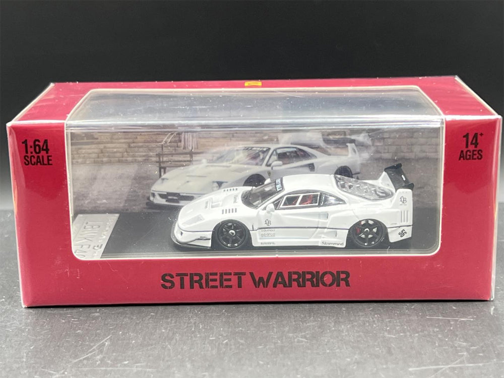 Street Weapon 1/64 LBWK F40 White