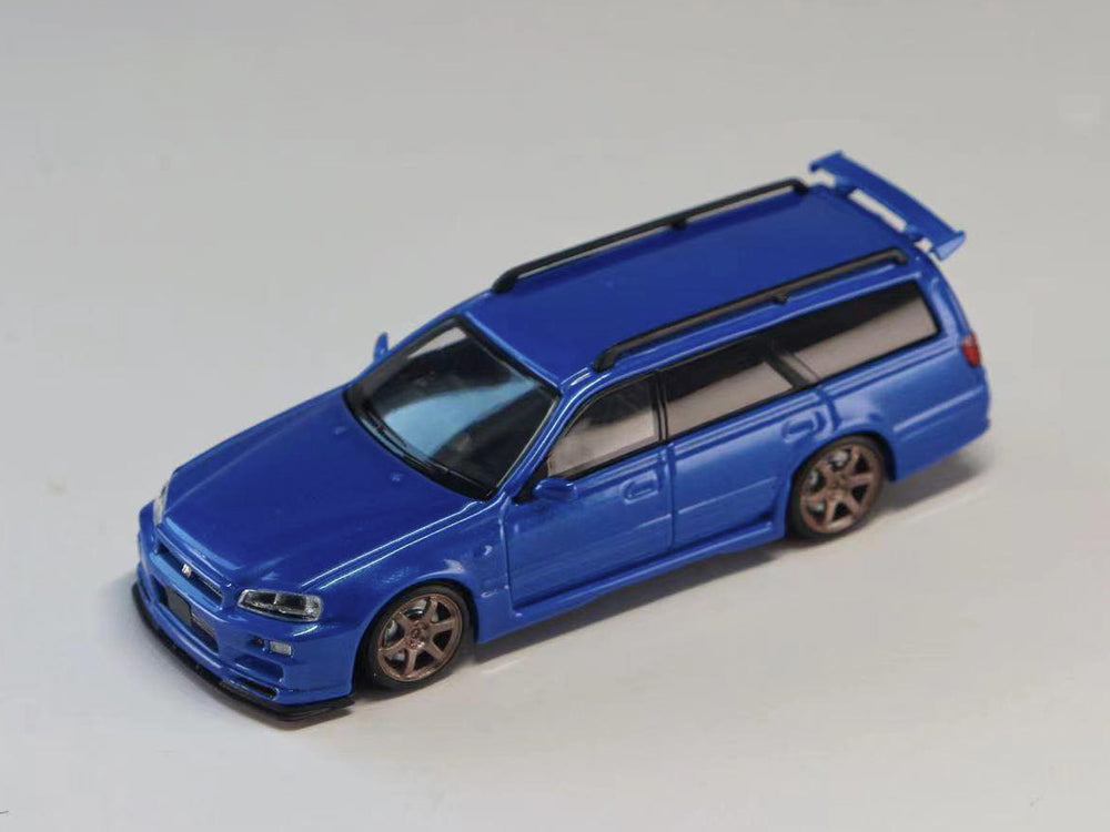 Street Weapon Stagea 1/64 R34 wagon Car Model - AliExpress