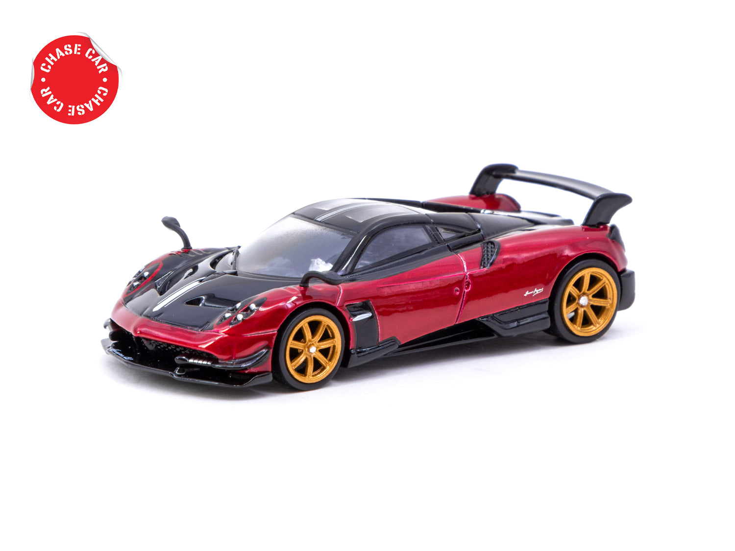 Tarmac Works 1/64 Pagani Huayra BC Rosso Dubai - Chase Version - Diecast Toyz Australia