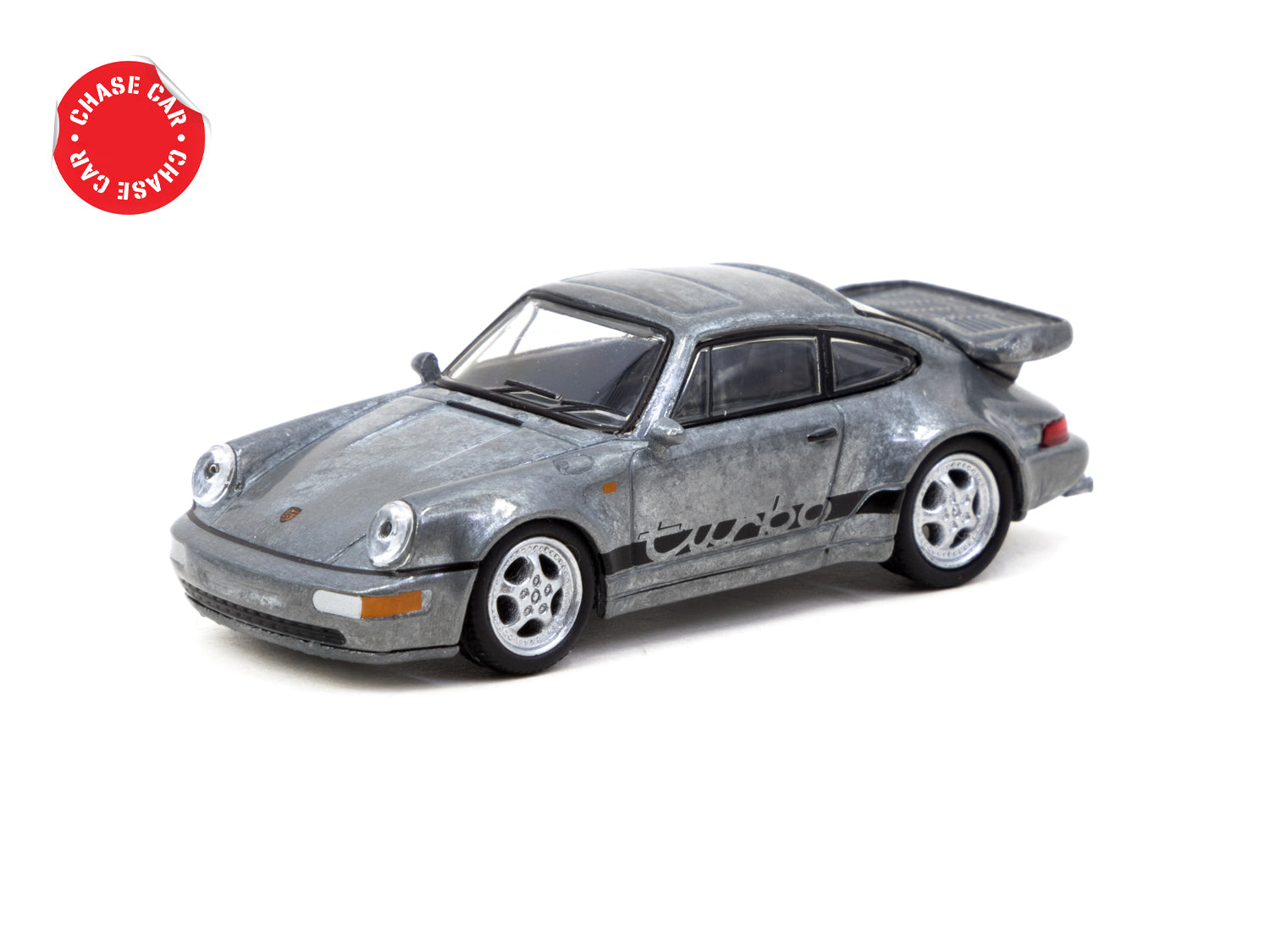 Tarmac Works x Schuco 1/64 Porsche 911 Turbo Yellow - Chase Version - Diecast Toyz Australia