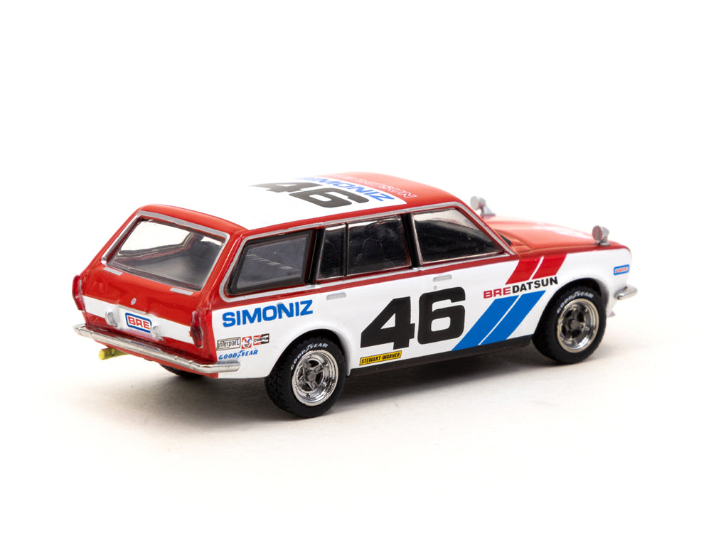 Tarmac Works 1/64 Datsun Bluebird Datsun 510 Wagon BRE #46 Indonesia Exclusive - Diecast Toyz Australia