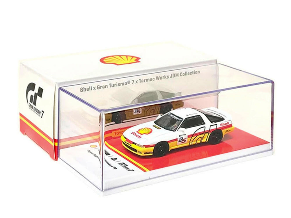 Tarmac Works 1/64 Toyota Supra 3.0 GT Turbo 1988 Model Shell Livery - Diecast Toyz Australia