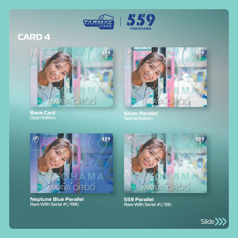 Tarmac Cards Maaya Orido Collectible Trading Cards Vol.01 Individual Pack