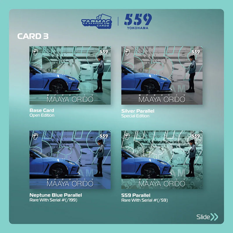 Tarmac Cards Maaya Orido Collectible Trading Cards Vol.01 Individual Pack