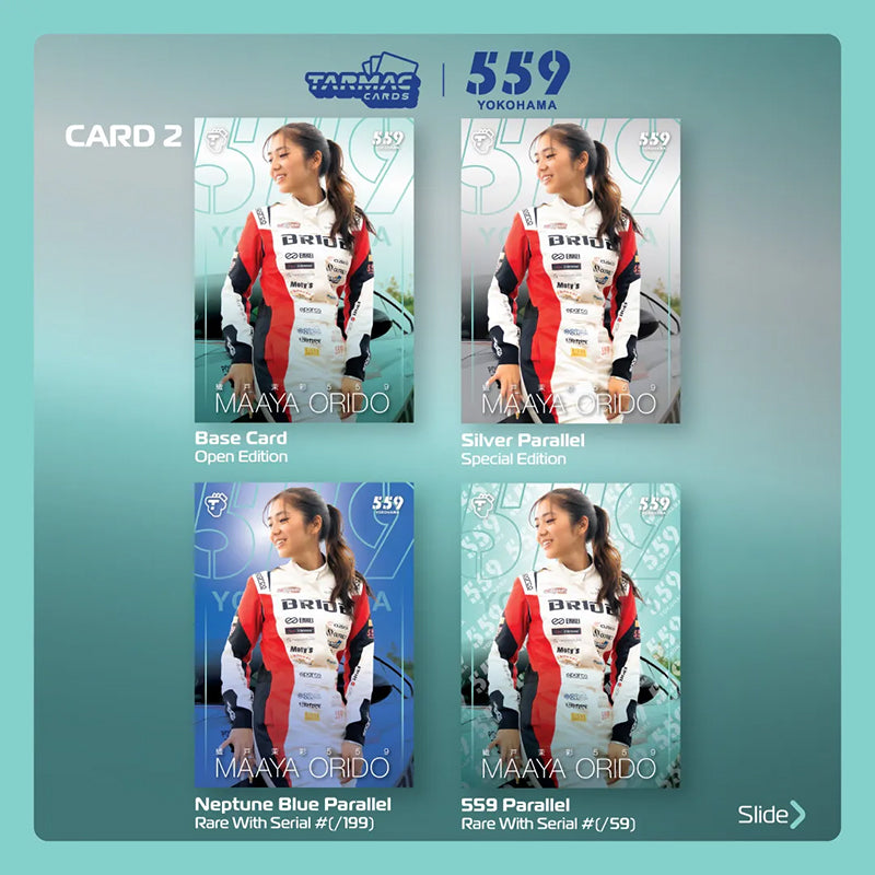 Tarmac Cards Maaya Orido Collectible Trading Cards Vol.01 Individual Pack