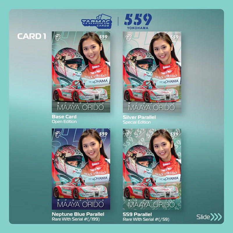 Tarmac Cards Maaya Orido Collectible Trading Cards Vol.01 Individual Pack