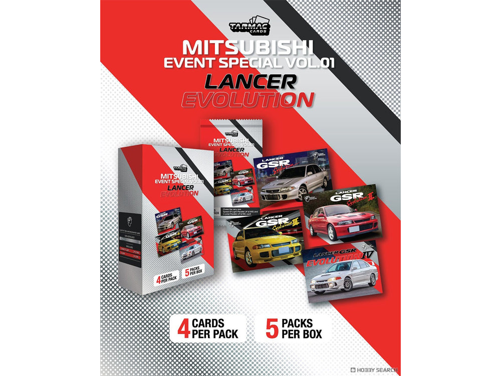 Tarmac Cards Mitsubishi Event Special Vol. 01 Individual Pack