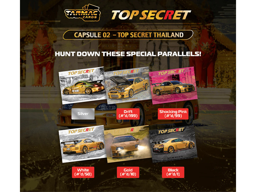 Tarmac Cards Top Secret Thailand Capsule 02 Box
