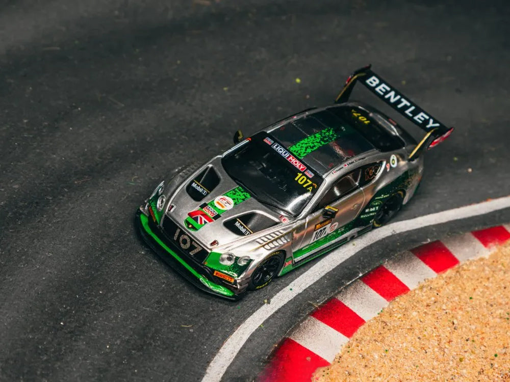 Tarmac Works 1/64 Bentley Continental GT3 Bathurst 12Hrs 2019 Silver/Green