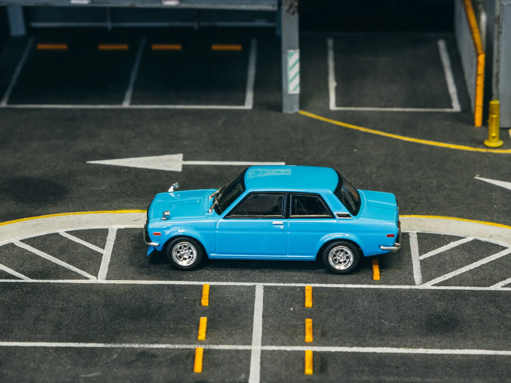 Tarmac Works 1/64 Datsun 510 Light Blue