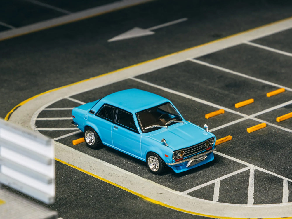 Tarmac Works 1/64 Datsun 510 Light Blue
