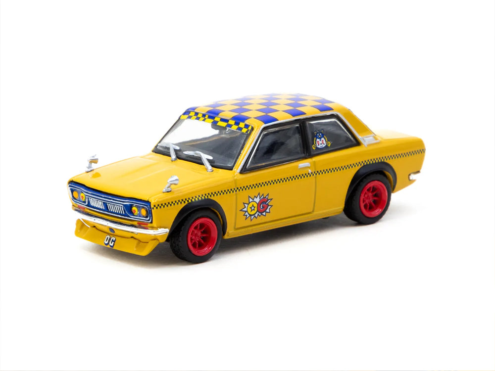 Tarmac Works 1/64 Datsun 510 OG Yellow