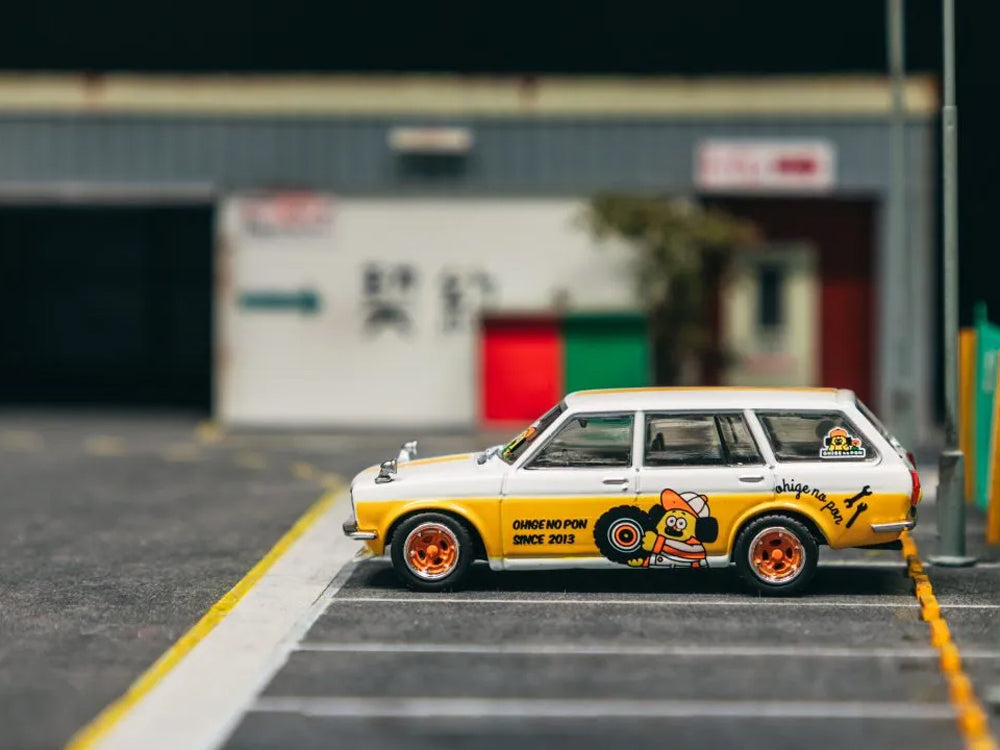 Tarmac Works 1/64 Datsun Bluebird 510 Wagon OHIGE NO PON