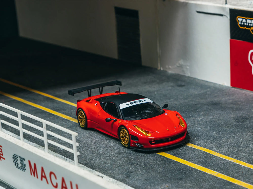 Tarmac Works 1/64 Ferrari 458 Italia GT3 Red