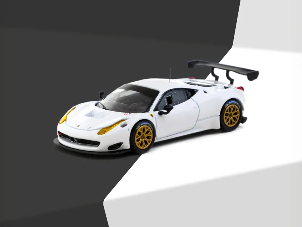 Tarmac Works 1/64 Ferrari 458 Italia GT3 White