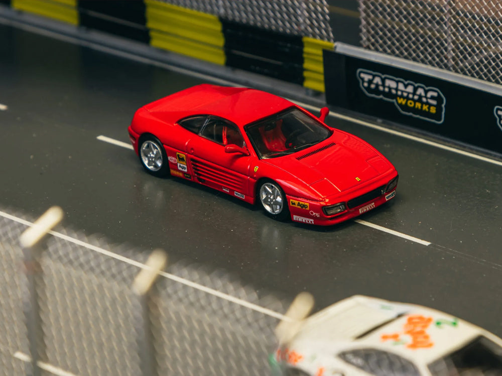 Tarmac Works 1/64 Ferrari F348 Challenge Presentation Red