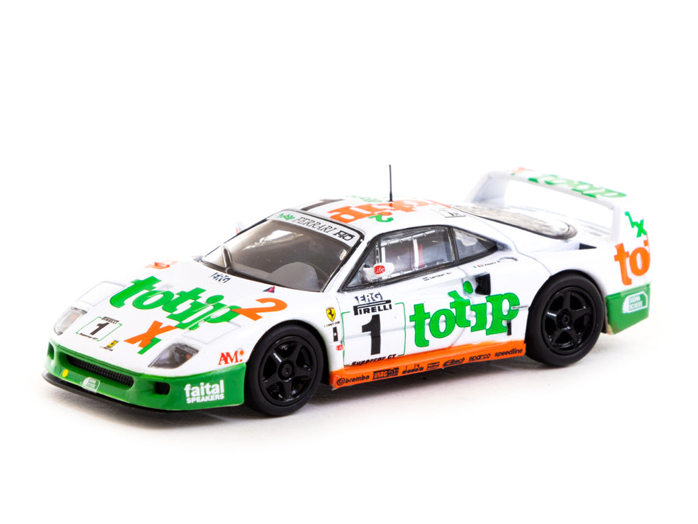 Tarmac Works 1/64 Ferrari F40 GT Italian GT Championship 1994 F. D'Amore / O. Larrauri - Diecast Toyz Australia