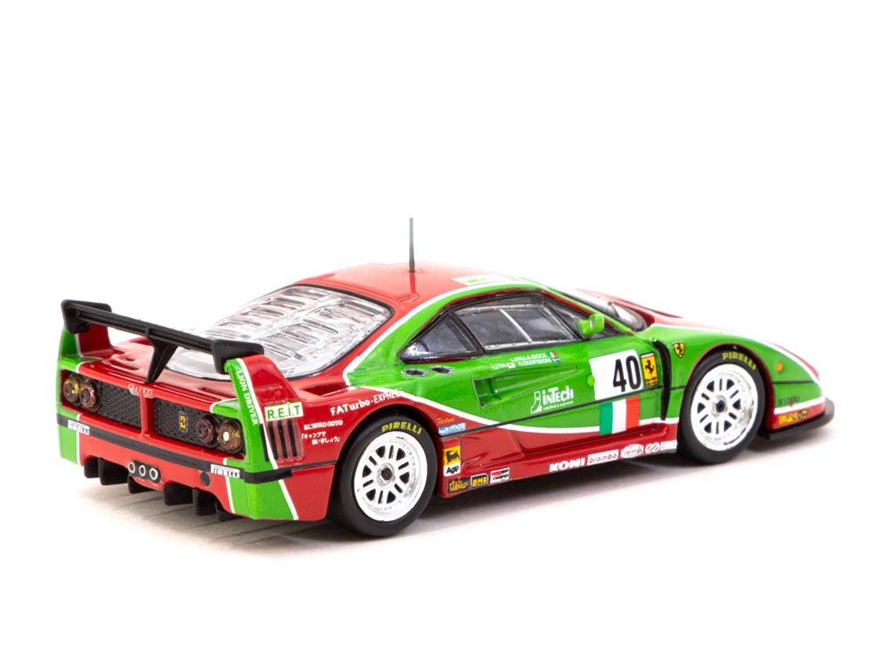 Tarmac Works 1/64 Ferrari F40 LM 24 Hour Le Mans 1995 - A. Olofsson / L. Della Noce / T. Ota - Diecast Toyz Australia