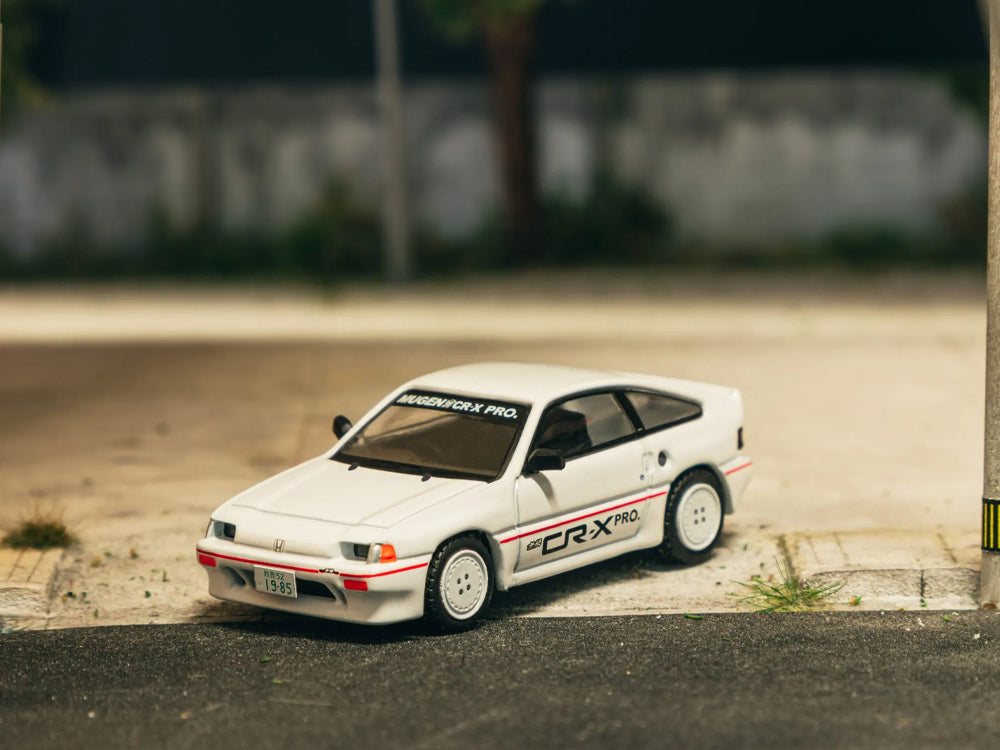 Tarmac Works 1/64 Honda Ballade Sports Mugen CR-X Pro White