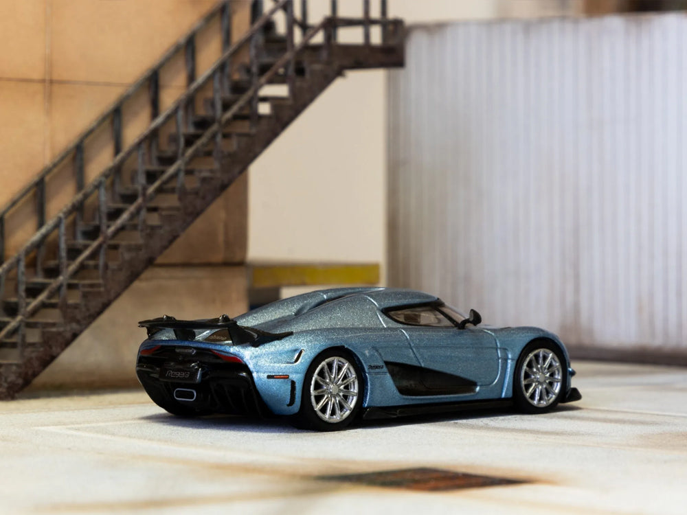Tarmac Works 1/64 Koenigsegg Regera Light Blue Metallic