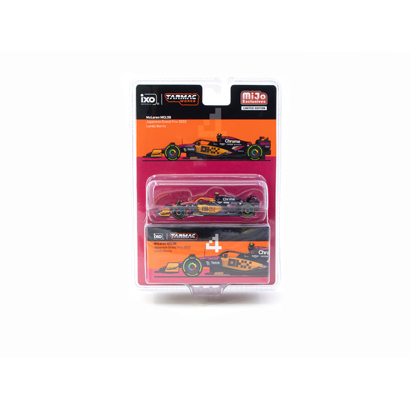 Tarmac Works 1/64 McLaren MCL36 Japanese Grand Prix 2022 Lando Norris