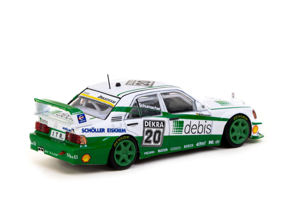 Tarmac Works 1/64 Mercedes 190E 2.5-16 EVO II DTM 1991 Michael Schumacher - Diecast Toyz Australia
