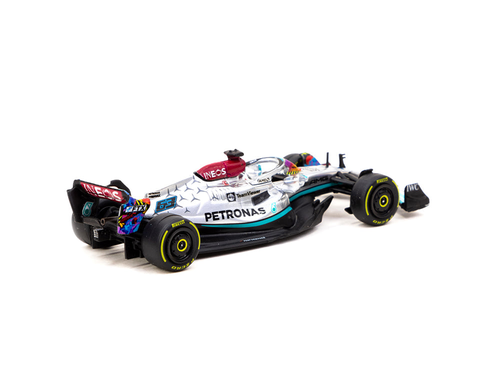 Tarmac Works 1/64 Mercedes AMG F1 W13 E Performance Miami Grand Prix 2022 George Russell - Diecast Toyz Australia