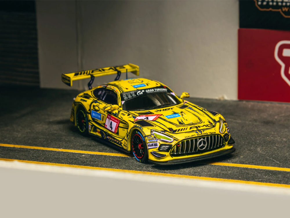 Tarmac Works 1/64 Mercedes AMG GT3 Nürburgring 24h 2023 P. Ellis / R. Marciello / E. Mortara / L. Stolz