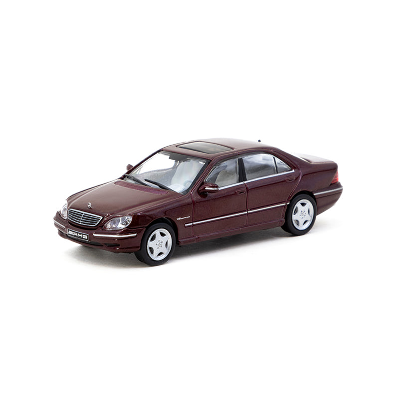Tarmac Works 1/64 Mercedes Benz S55 AMG Bordeaux Metallic Red
