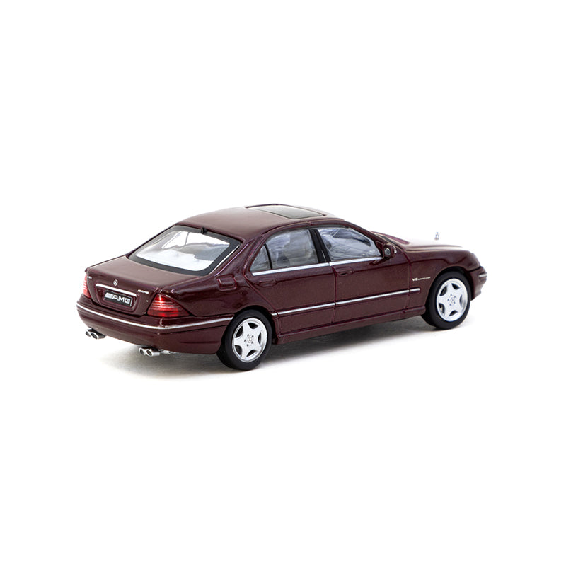 Tarmac Works 1/64 Mercedes Benz S55 AMG Bordeaux Metallic Red