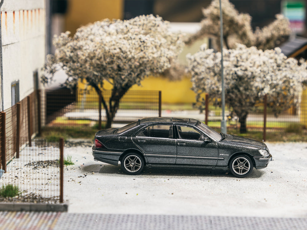 Tarmac Works 1/64 Mercedes Benz S65 AMG Tectite Grey Metallic - Diecast Toyz Australia