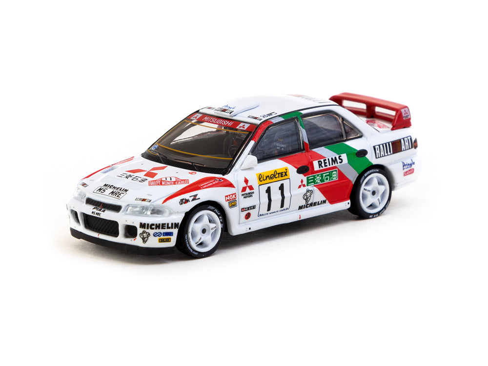 Tarmac Works 1/64 Mitsubishi Lancer Evolution II Rallye Monte Carlo 1995 T.Makinen/S.Harjanne