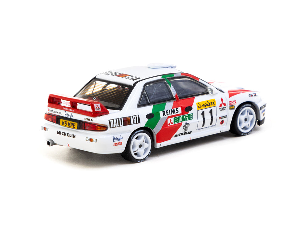 Tarmac Works 1/64 Mitsubishi Lancer Evolution II Rallye Monte Carlo 1995 T.Makinen/S.Harjanne