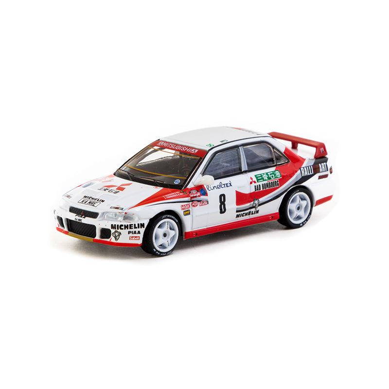 Tarmac Works 1/64 Mitsubishi Lancer Evolution Rallye Monte Carlo 1993 K.Eriksson/ S.Parmander