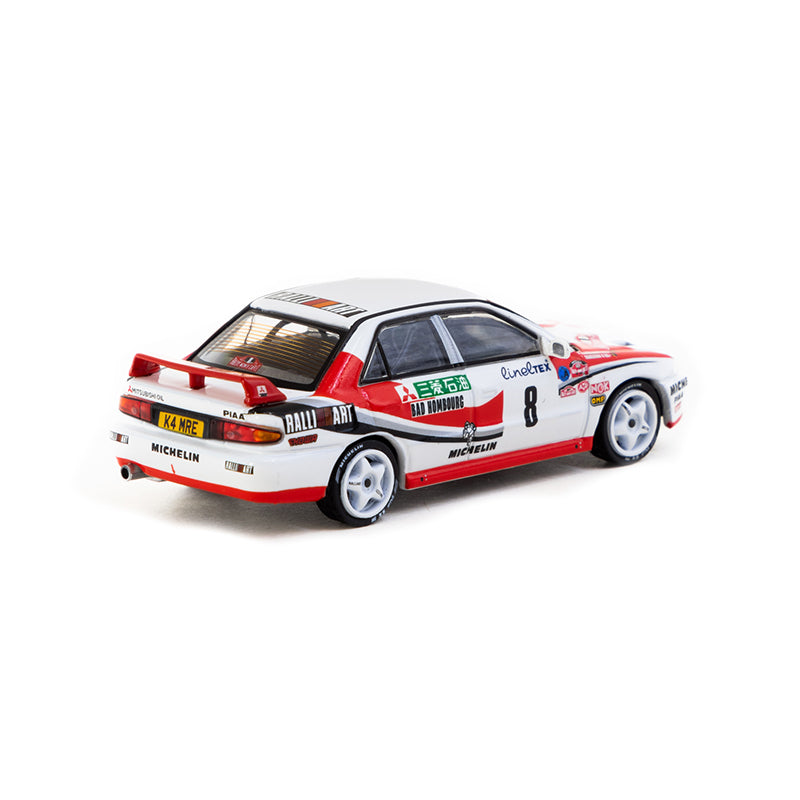 Tarmac Works 1/64 Mitsubishi Lancer Evolution Rallye Monte Carlo 1993 K.Eriksson/ S.Parmander