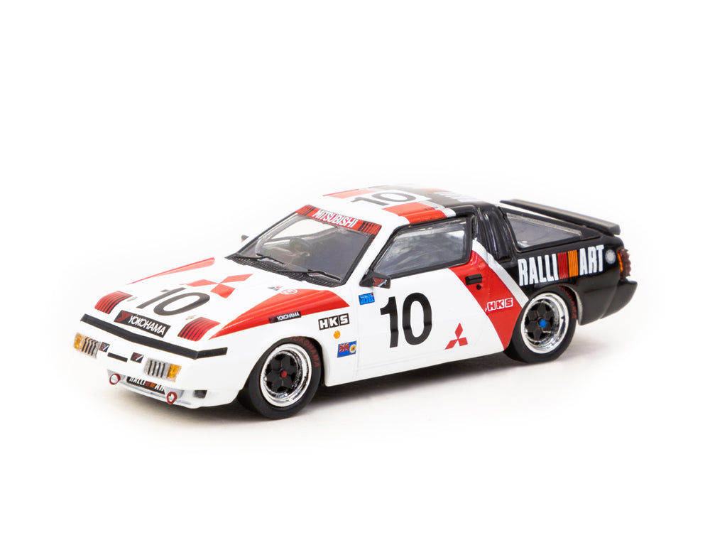 Tarmac Works 1/64 Mitsubishi Starion Macau Guia Race 1985 Michael Lieu - Diecast Toyz Australia