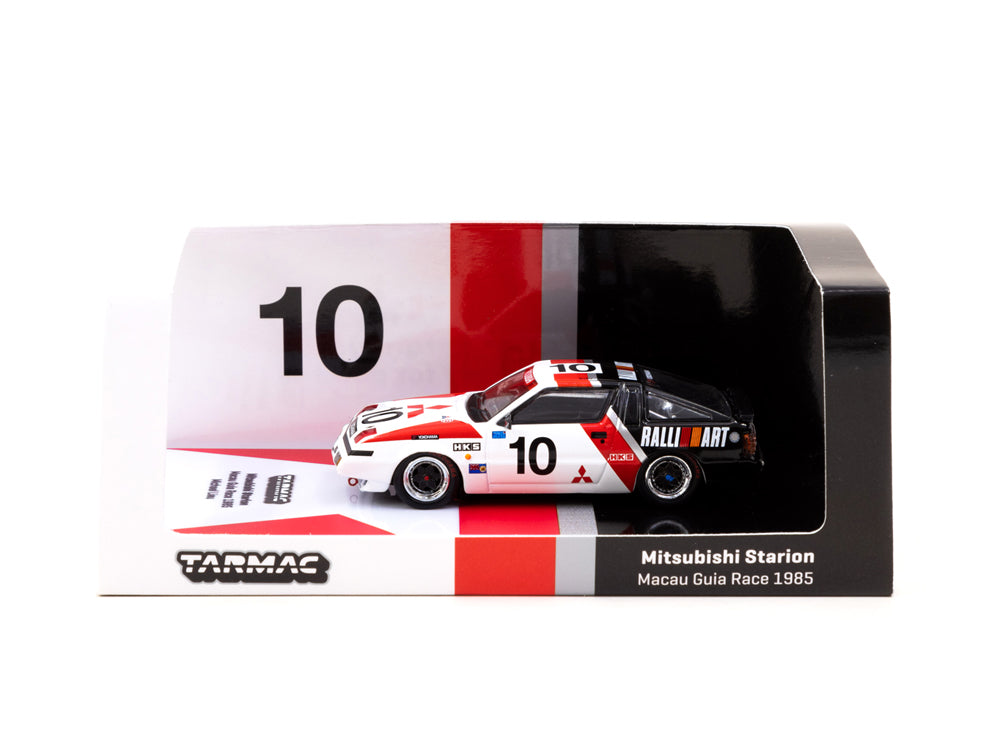 Tarmac Works 1/64 Mitsubishi Starion Macau Guia Race 1985 Michael Lieu - Diecast Toyz Australia